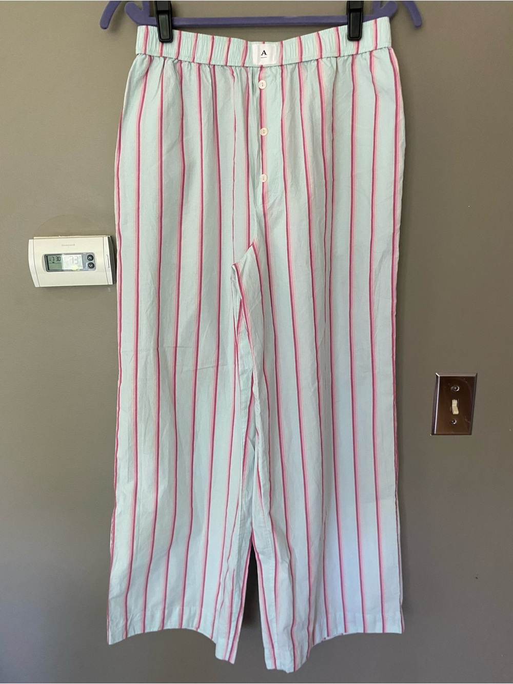 NWT ANTHROPOLOGIE Wren Stripe Boxer Trousers Size Medium - Picture 2 of 6